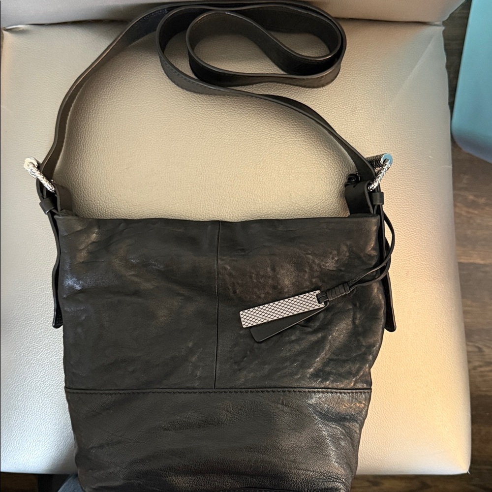 Vince Camuto Black Leather Bag